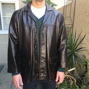 hidesign leather jacket